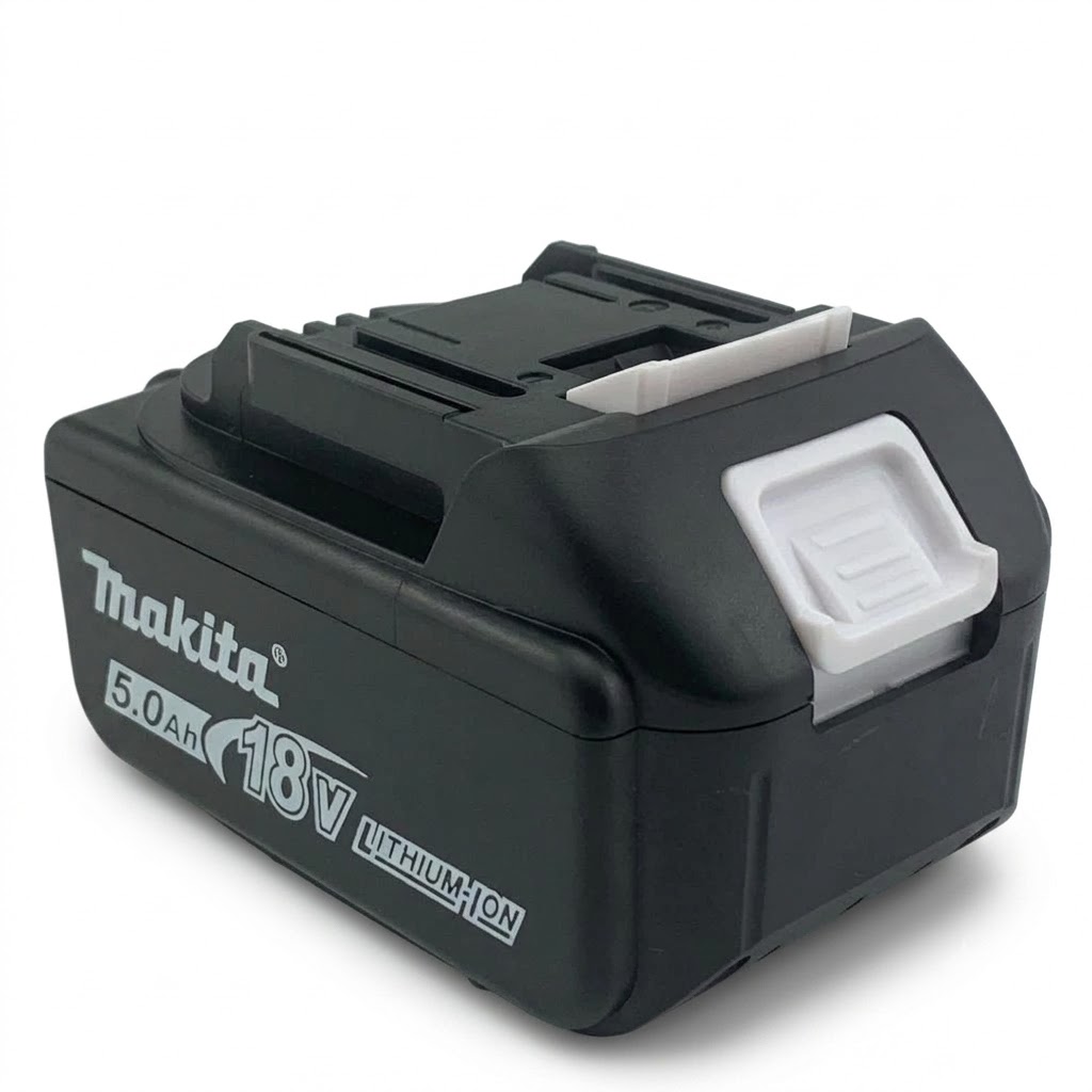 Pin Makita 18V 5Ah nhận sạc Adapter